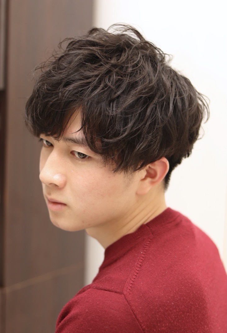 ふわふわ！ツーブロッククラウドマッシュ！