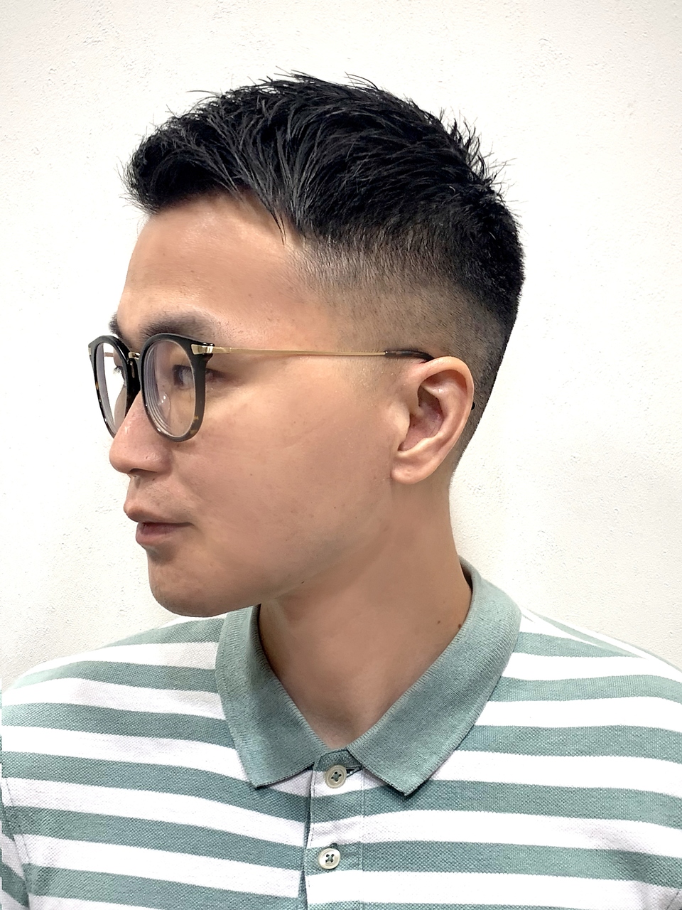 アップバングフェード