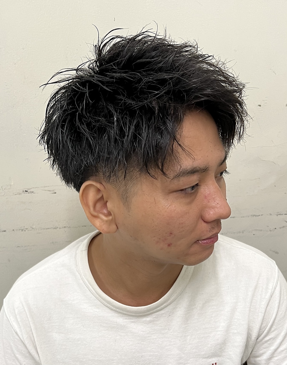 【ヨシザワ聖路加】ツーブロックアップバングスパイラル