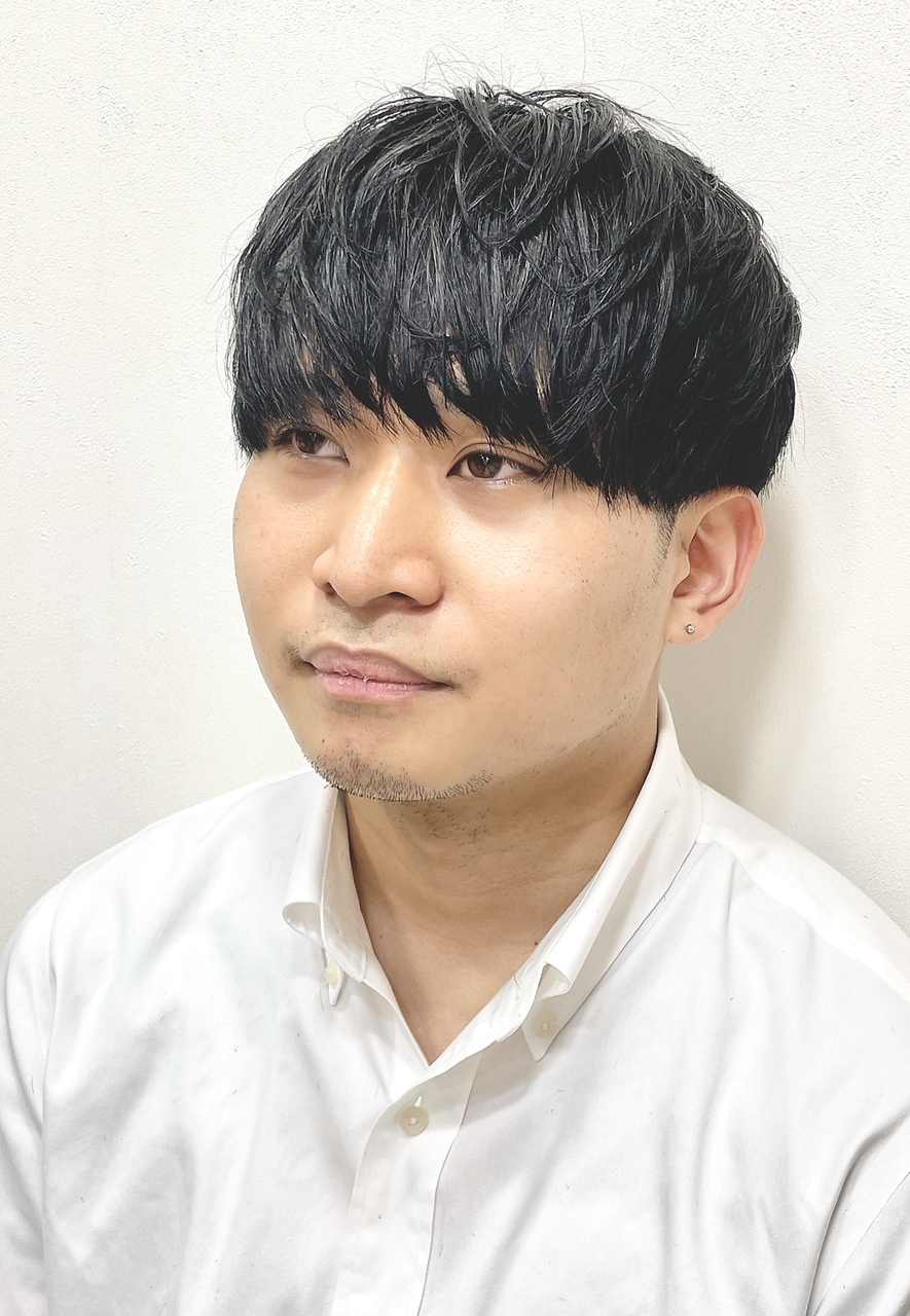 就活応援☆黒髪マッシュ/ツーブロ