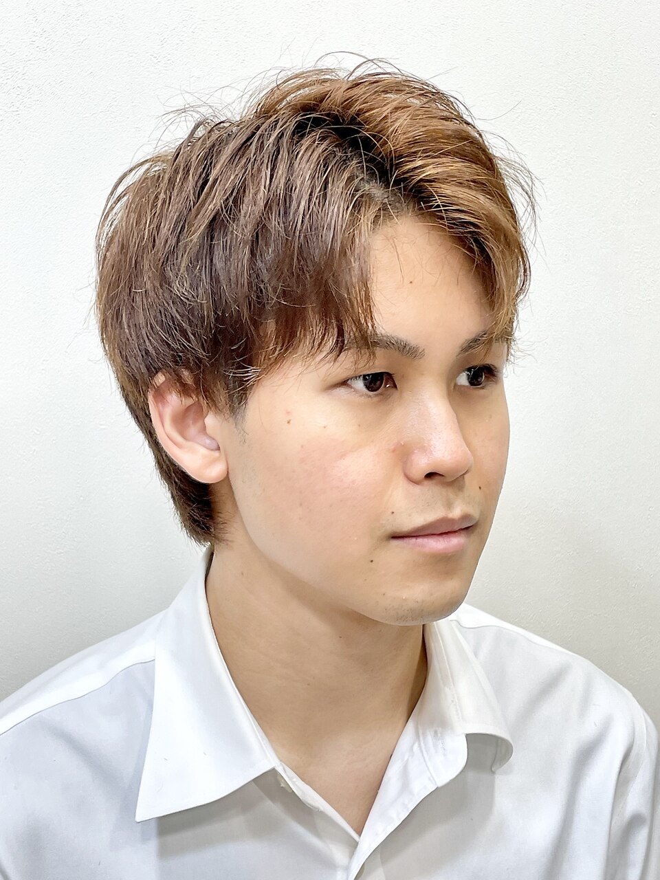 10代/20代/アップバング/ソフトウルフヘア