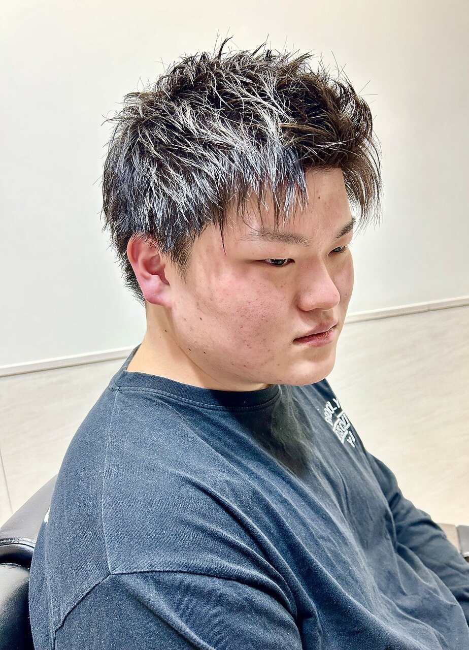 アップバング/ショートヘア/刈り上げ