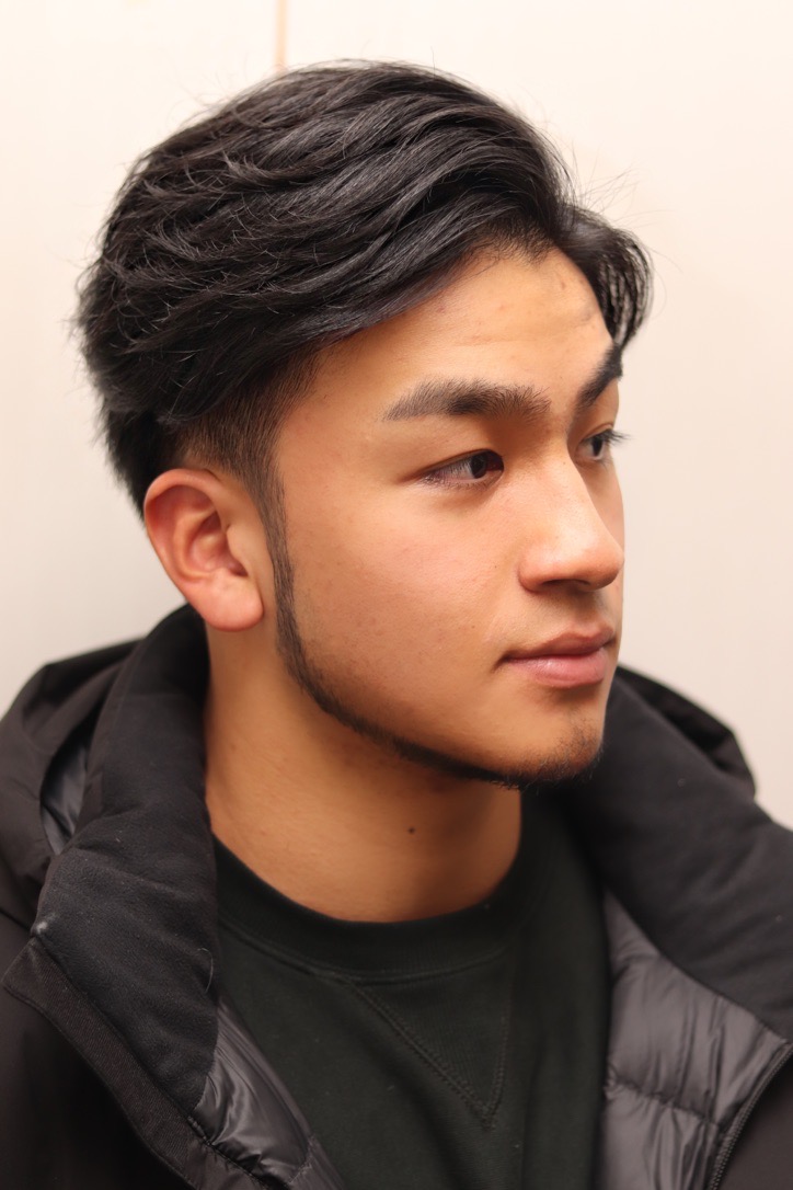 【築地】絶対的勧め！春のオールバック。