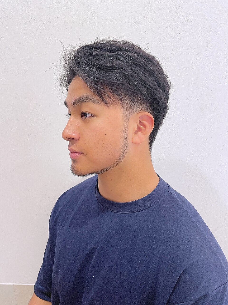 【春おすすめ】爽やかツーブロックナチュラルフレンチバック