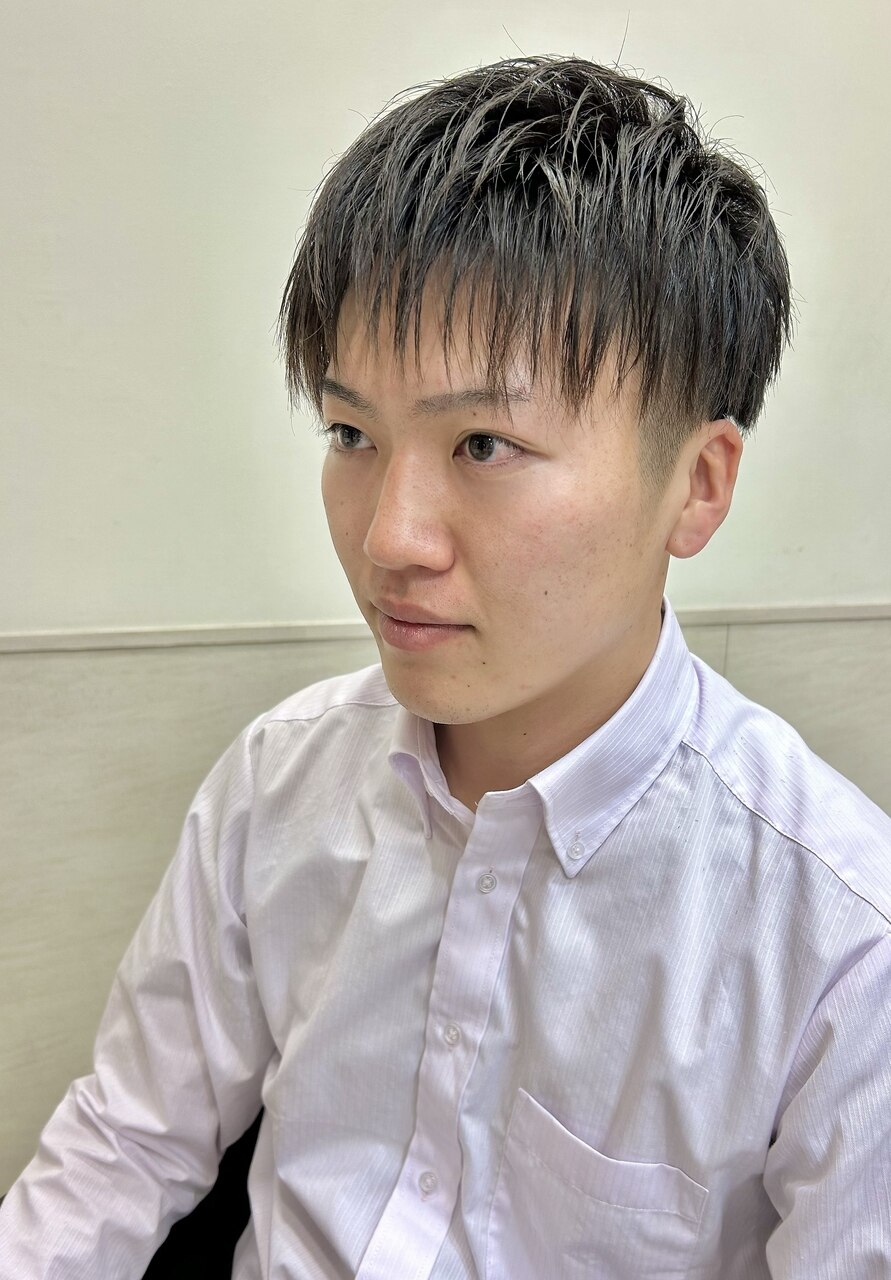 ショートヘア/ツーブロ/カジュアル/マッシュ/刈り上げ