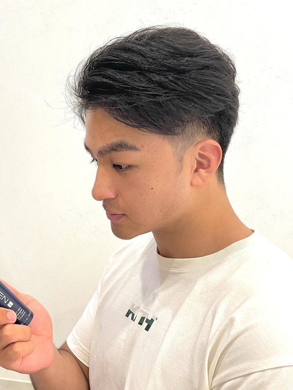 メンズナチュラル/ビジネス/ワックスなし/ツーブロック