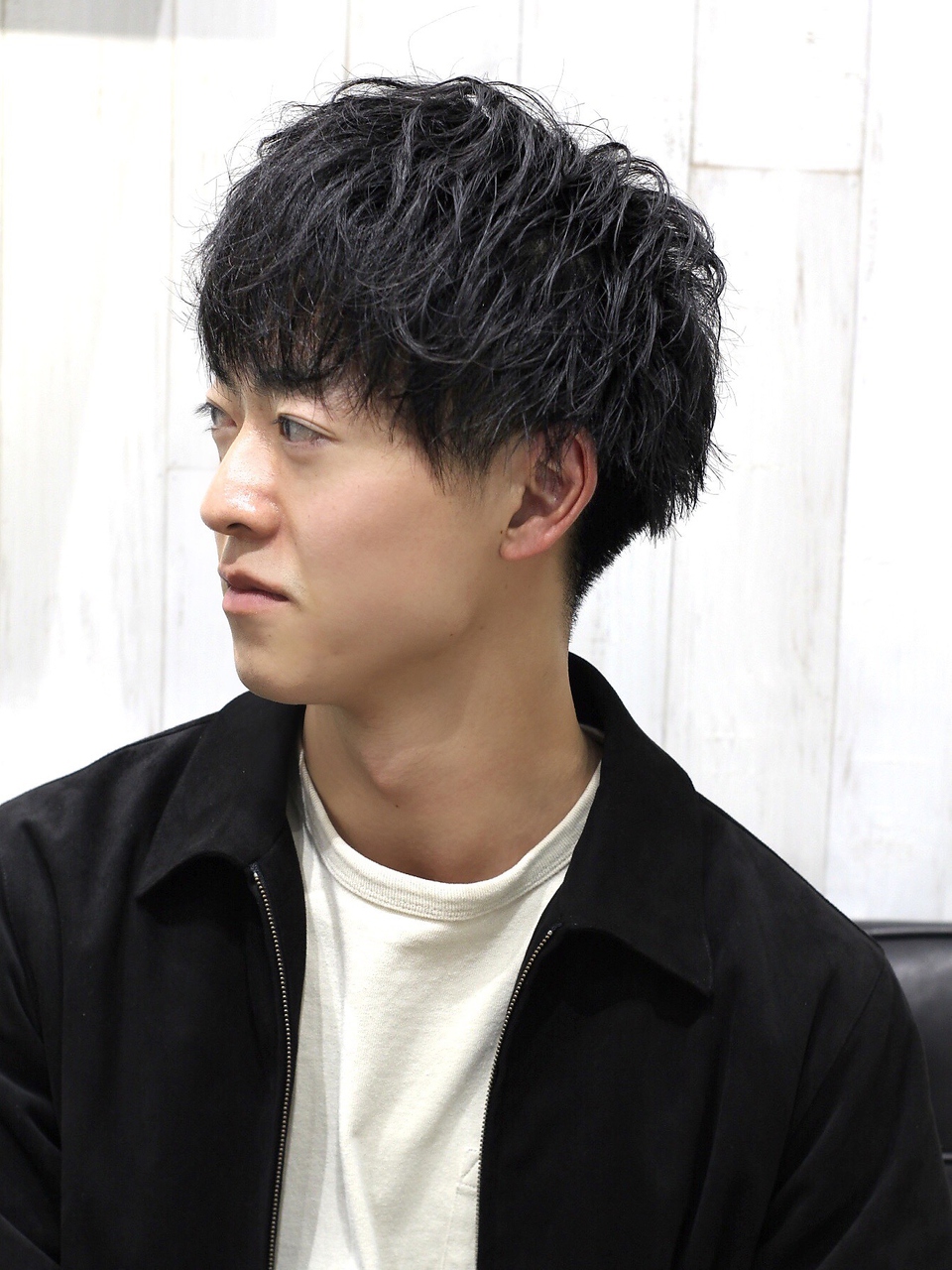 【ヨシザワ横浜】ツーブロ無造作パーママッシュ