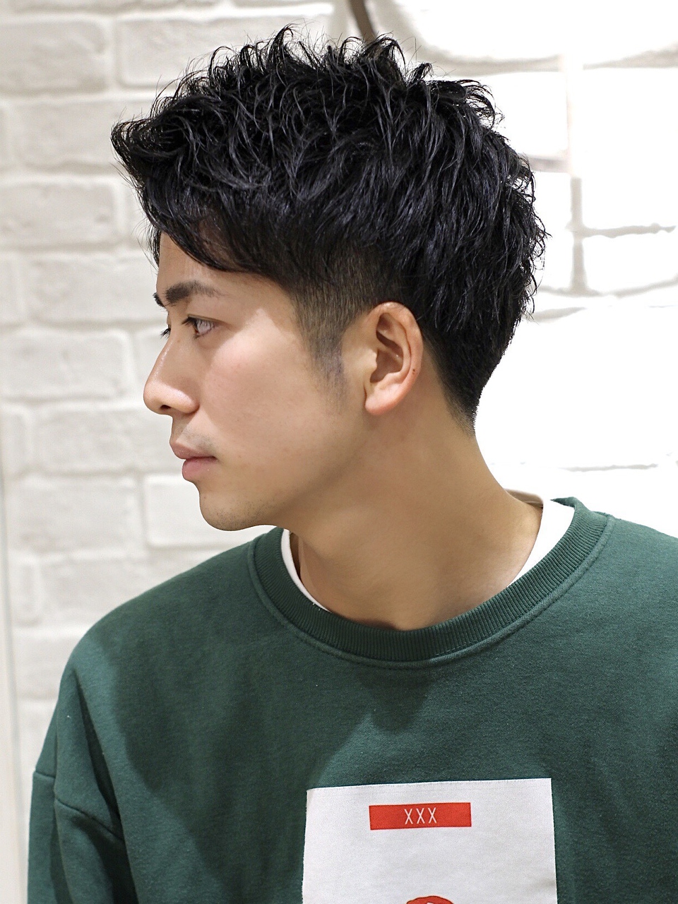 【ヨシザワ横浜】 30代くせ毛風ビジカジナチュラルアップバンク