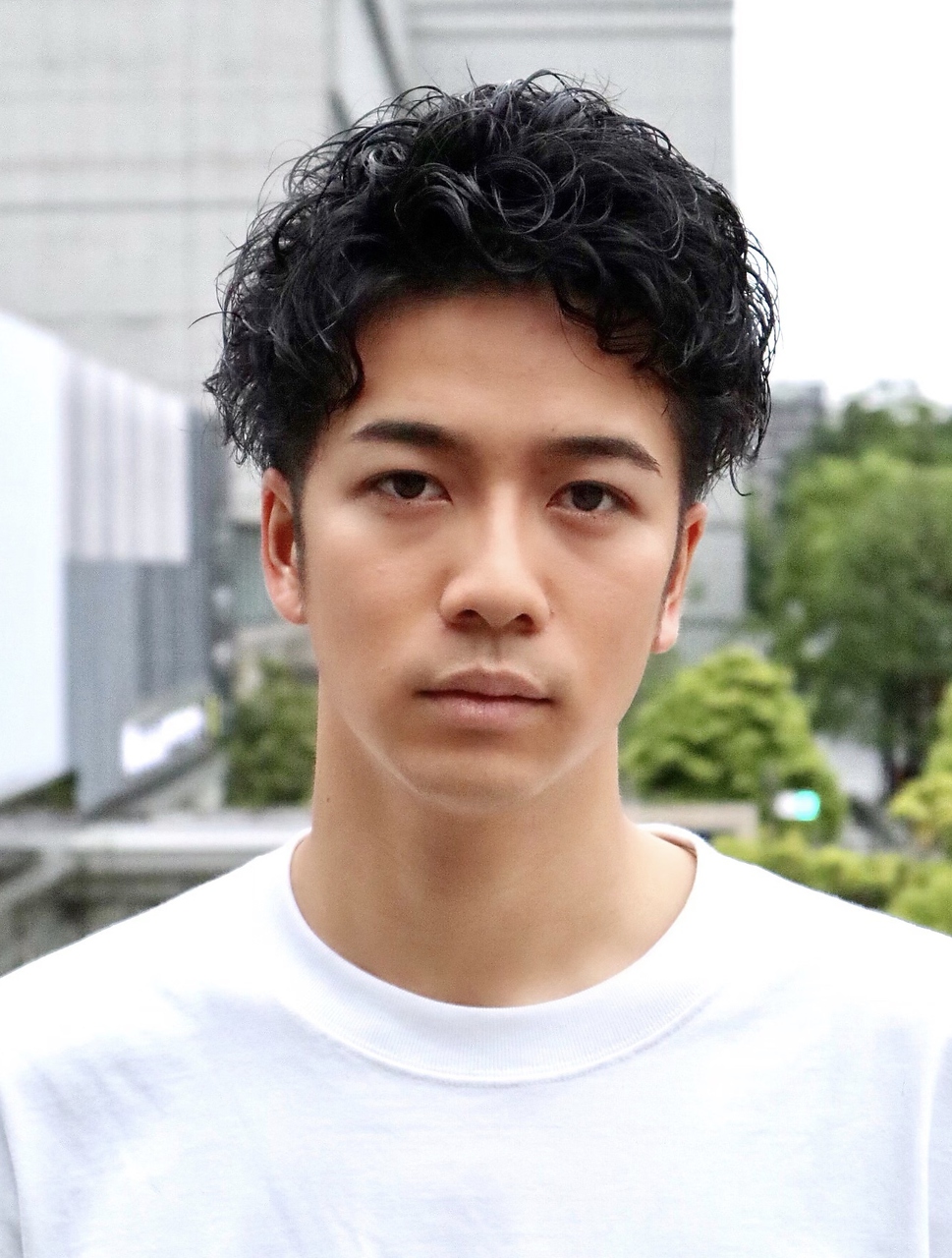 【ヨシザワ横浜】ビジカジアップバング濡れパーマ