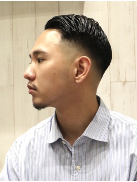 【ヨシザワ横浜】ビジネススキンフェードバーバースタイル