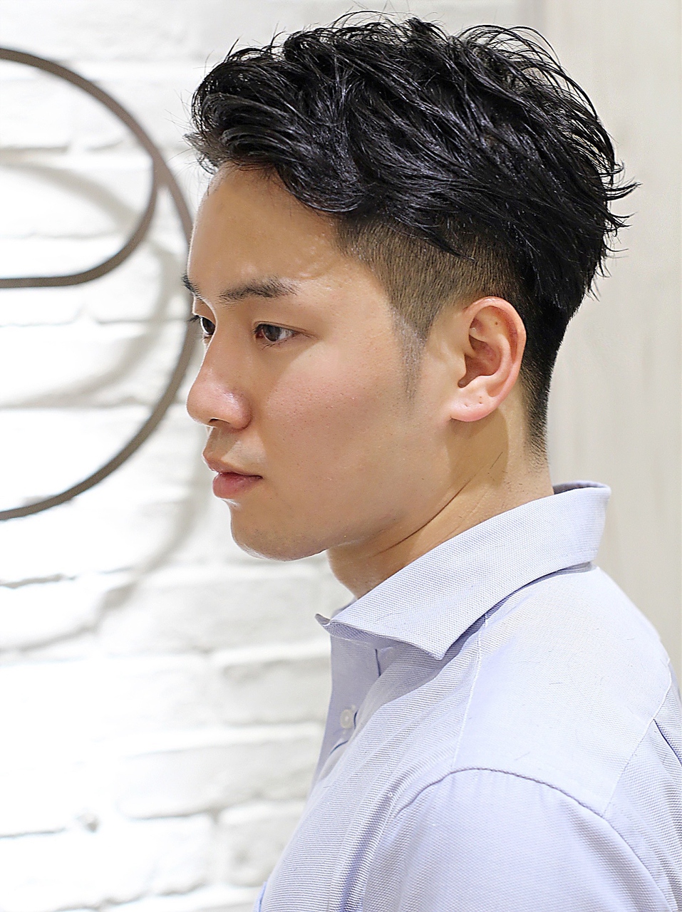 【ヨシザワ横浜】 20代30代ビジネス刈り上げパーマツーブロック