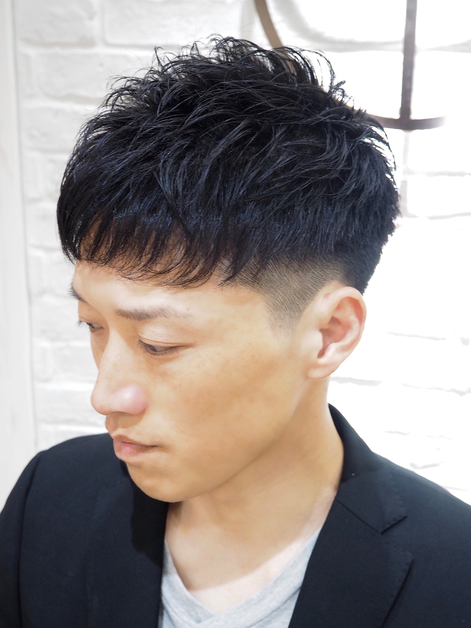 【ヨシザワ横浜】クロップマッシュ×ハイツーブロック