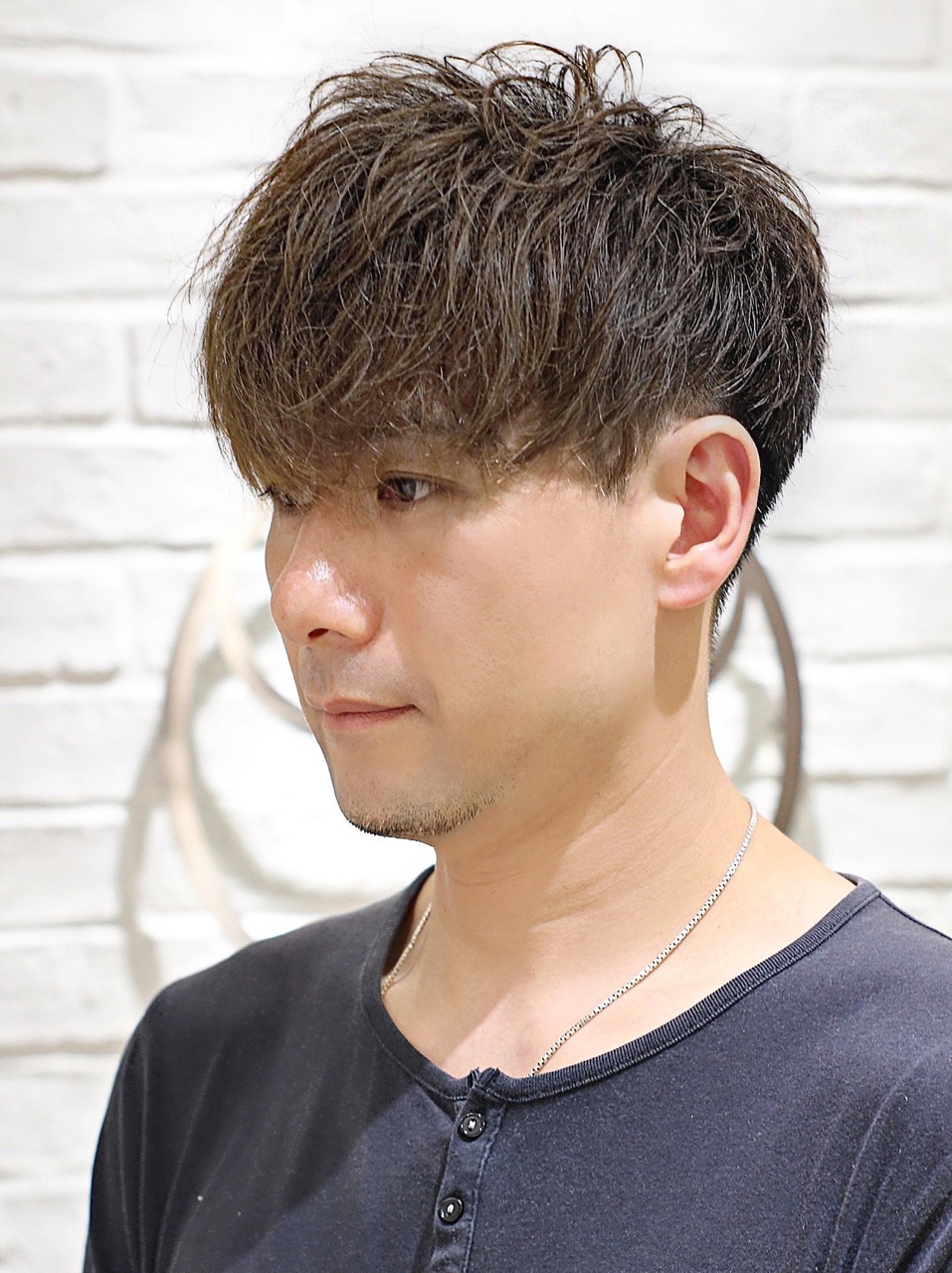 【ヨシザワ横浜】 30代40代大人カジュアルツーブロック束感無造作スタイル一覧へ戻る