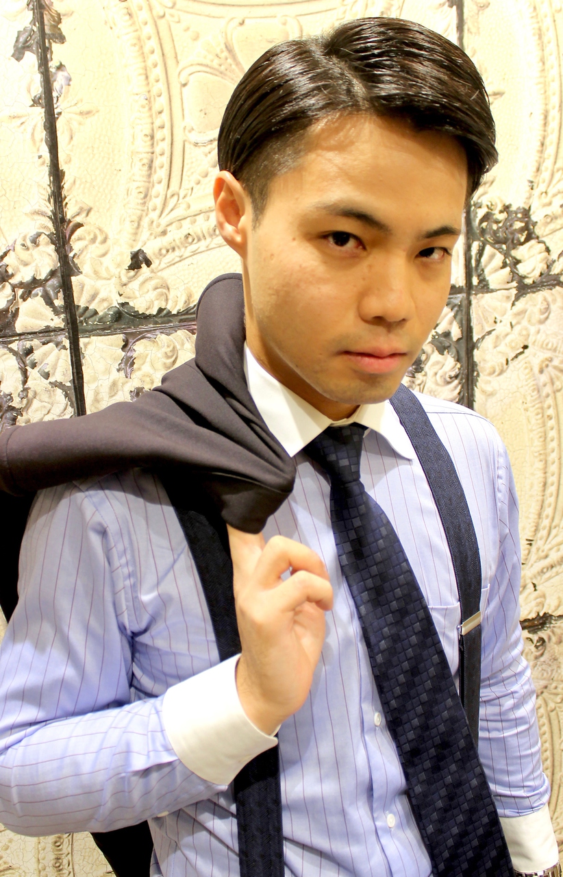 【ヨシザワ横浜】クラシック大人ツーブロック七三