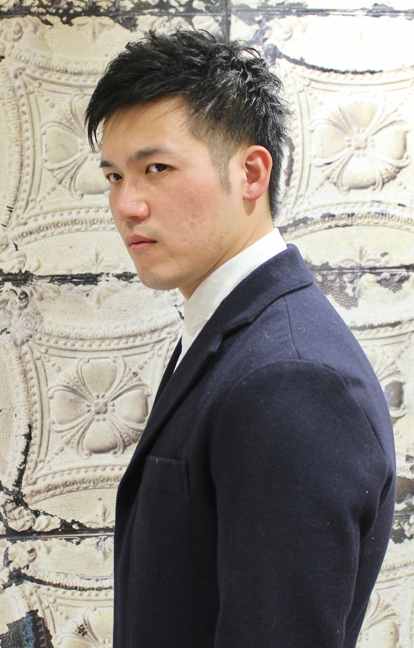 【ヨシザワ横浜】大人黒髪ツーブロック刈り上げ