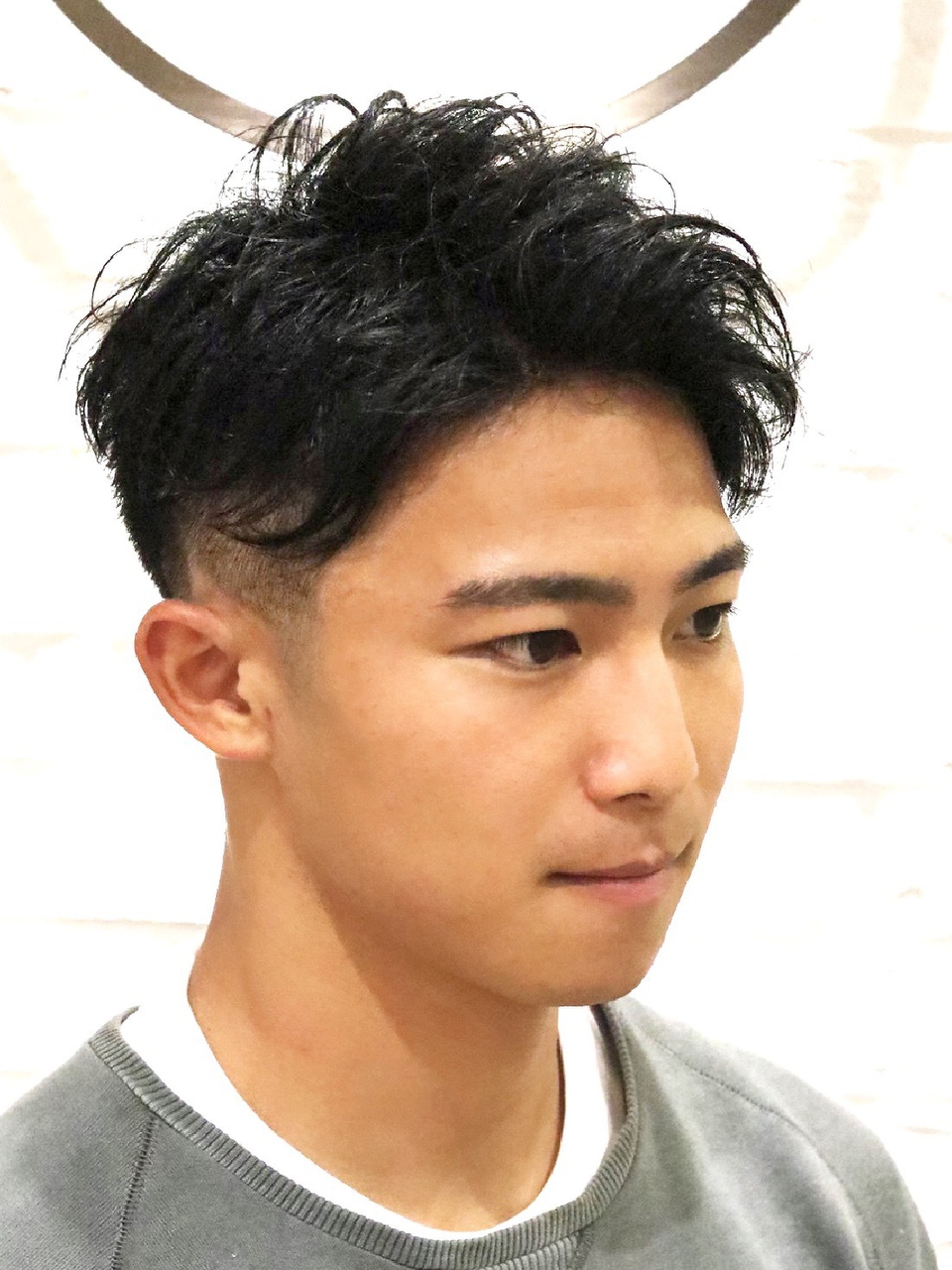 【ヨシザワ横浜】ハイツーブロックフェードパーマ