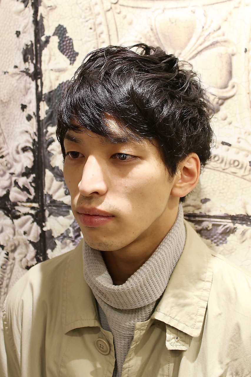 【ヨシザワ横浜】黒髪ラフマッシュ