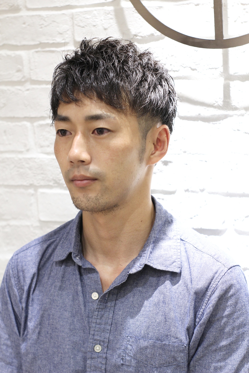 【ヨシザワ横浜】ツーブロネープレスパーマショート