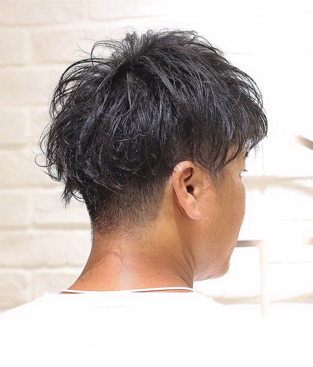 【ヨシザワ横浜】ネープレスツーブロック無造作パーマ