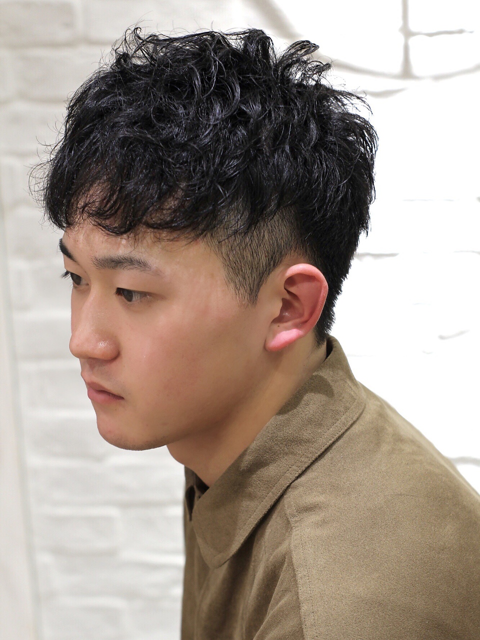 【ヨシザワ横浜】20代30代ツーブログランメゾン風パーマ