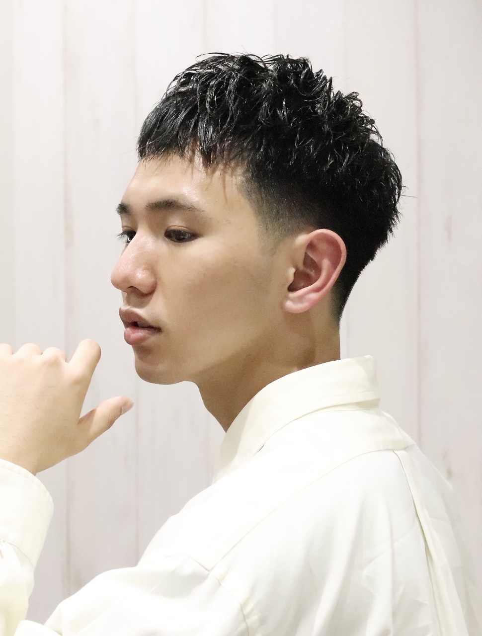 【ヨシザワ横浜】クロップフェードくせ毛風アイロンパーマ