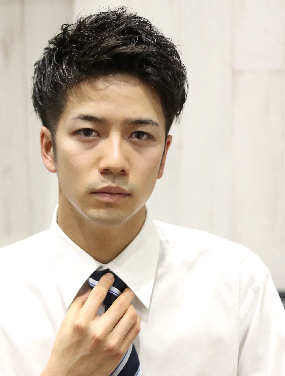 【ヨシザワ横浜】ツーブロックアップバング王道ビジネスショート