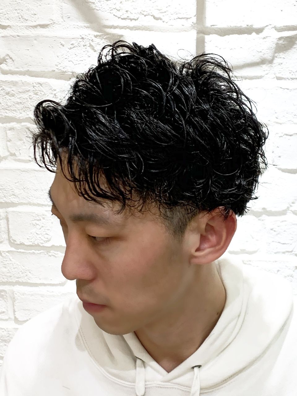 【ヨシザワ横浜】ワイルドアップバングビジネスパーマ