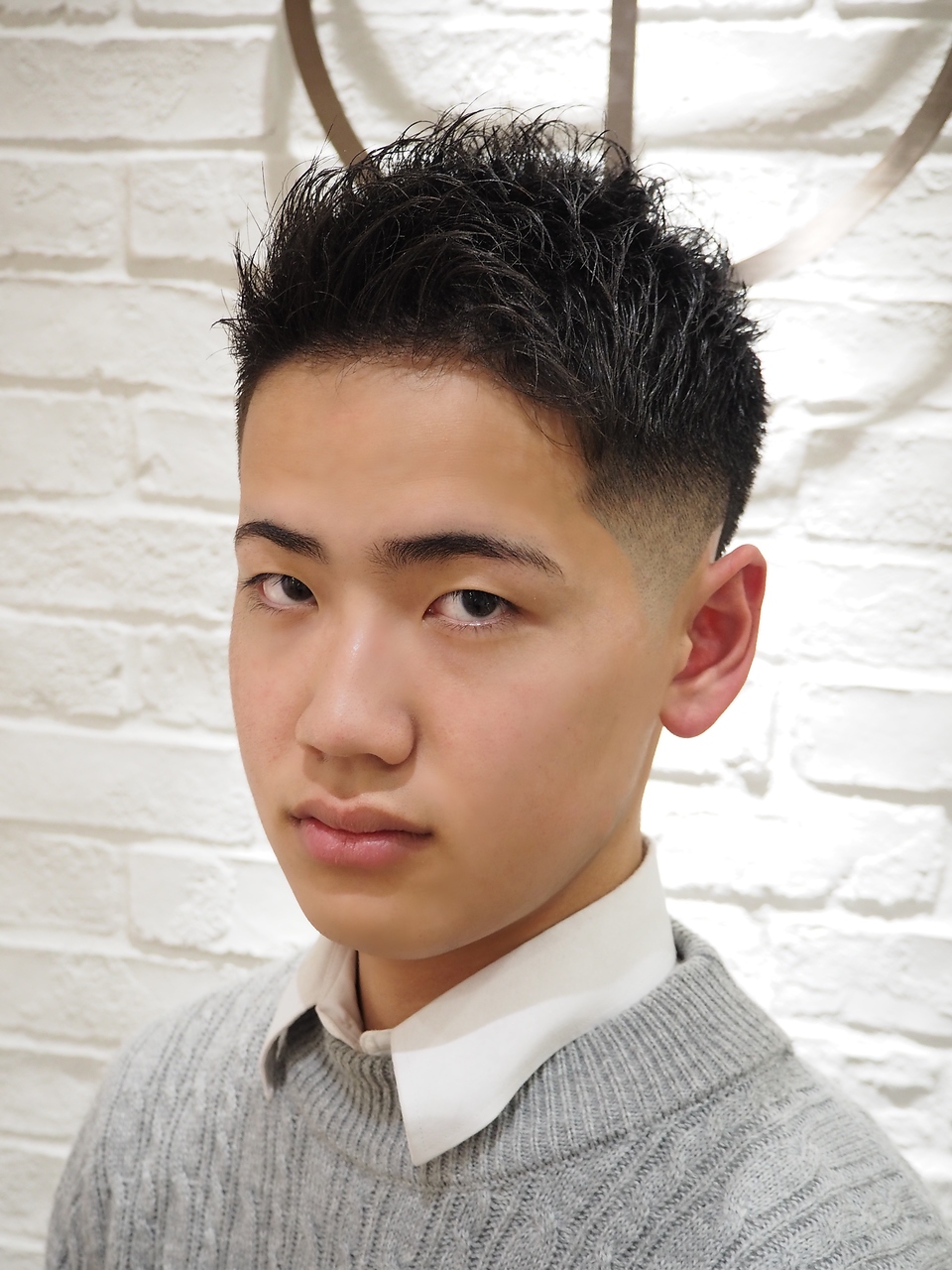 【ヨシザワ横浜】10代20代ジェット風ワイルドフェードショート