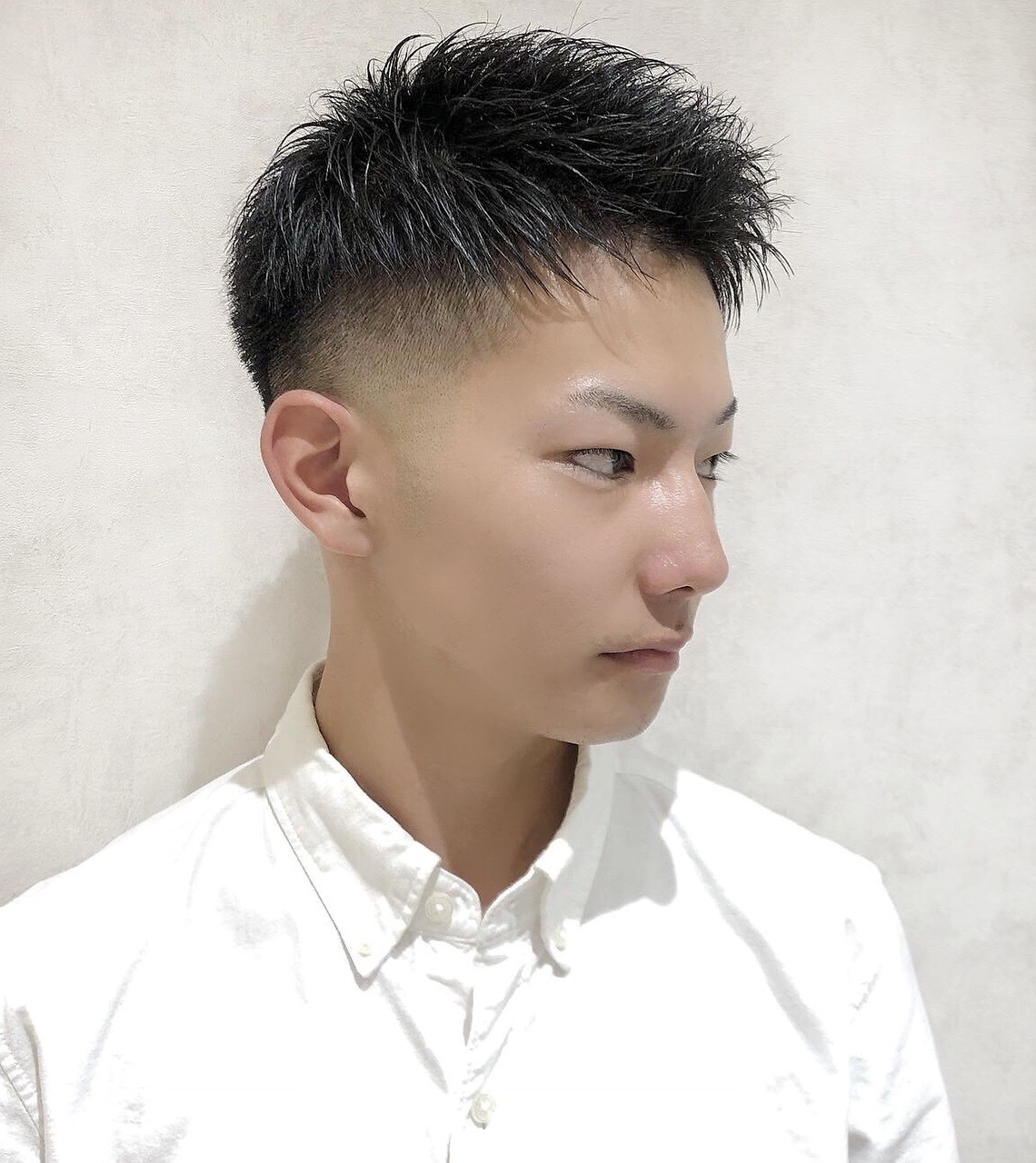 【ヨシザワ横浜】10代20代アップバングスキンフェード