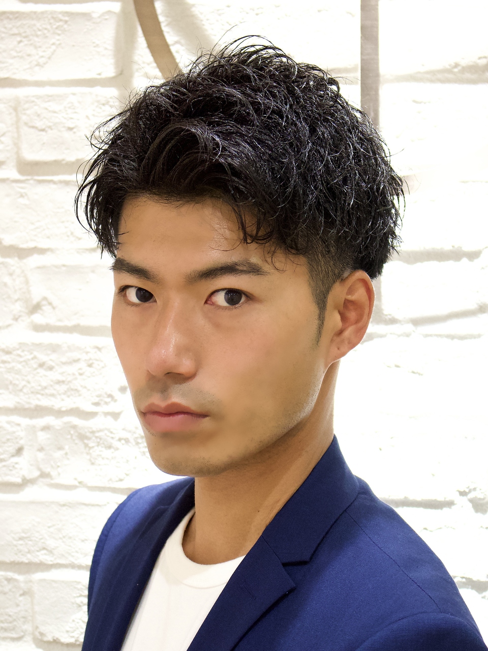 【ヨシザワ横浜】アップバングビジネスソフトパーマ