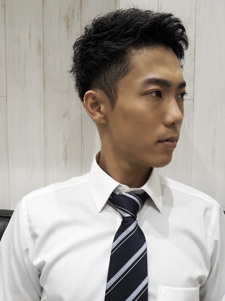 【ヨシザワ横浜】20代30代ビジネスツーブロックアップバング