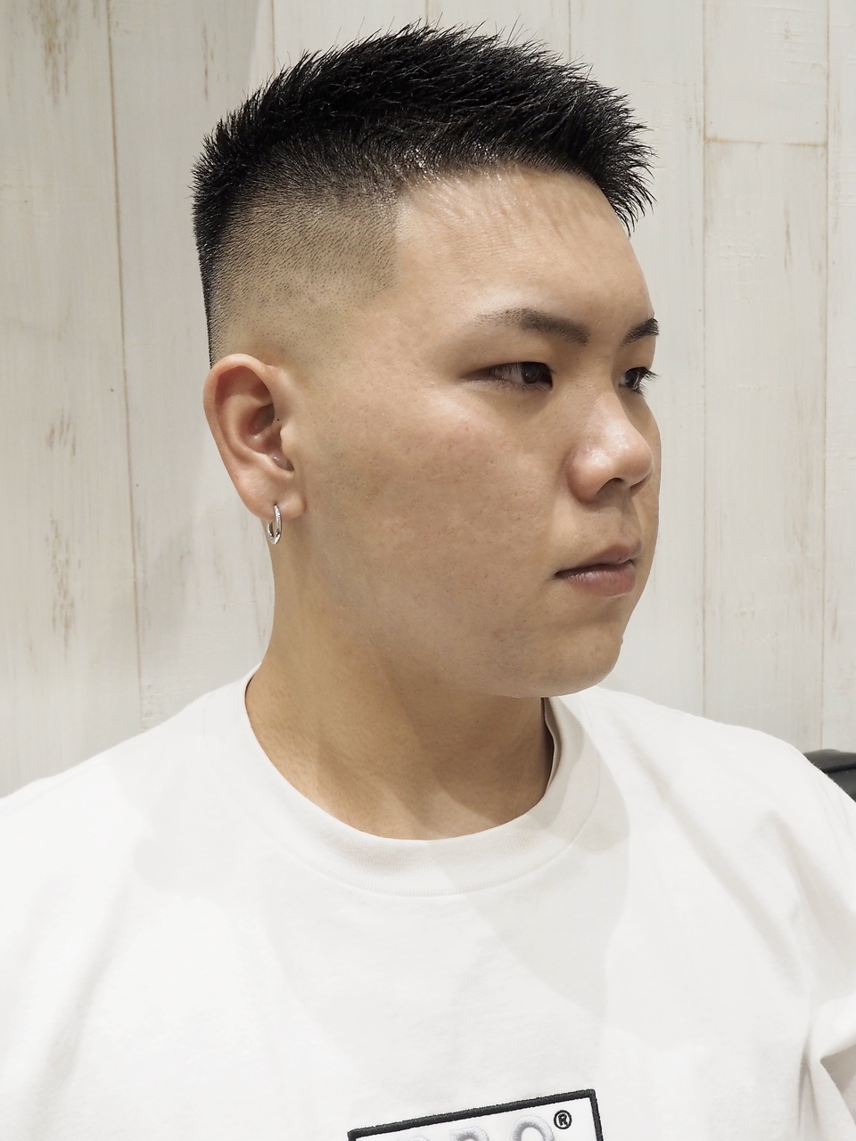 【ヨシザワ横浜】ハイフェードフェザーアップベリーショート