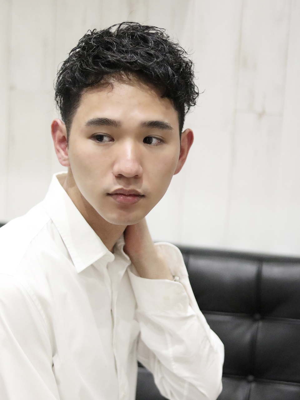 【ヨシザワ横浜】緩めスパイラルパーマツーブロック　