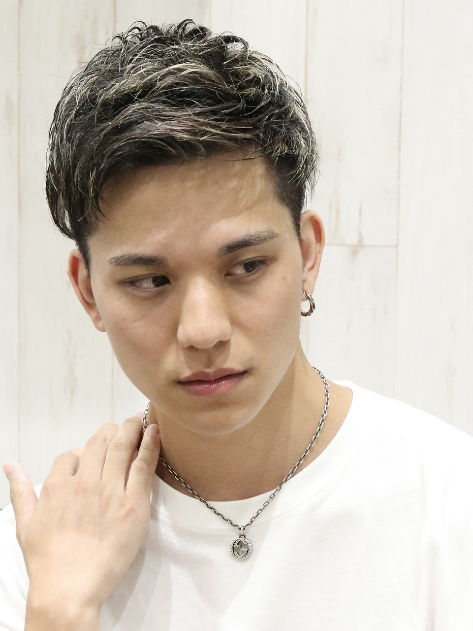 【ヨシザワ横浜】メッシュアップバング