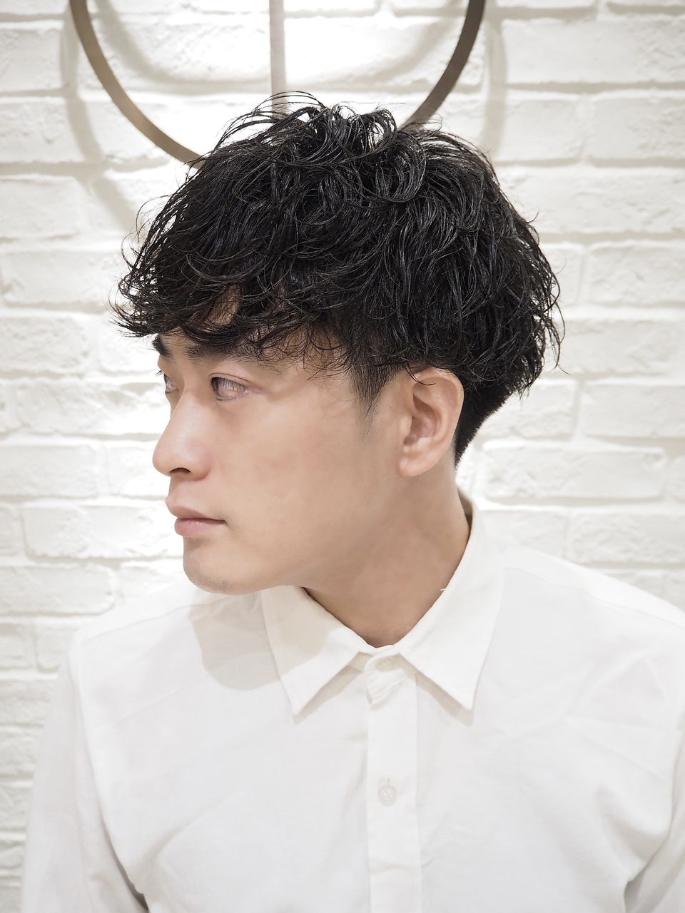 【ヨシザワ横浜】ツーブロックゆるふわスパイラルパーママッシュ