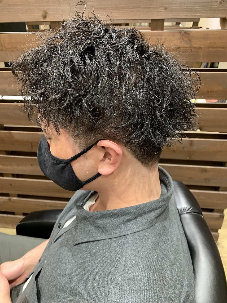 マスクにも似合うツイストスパイラル