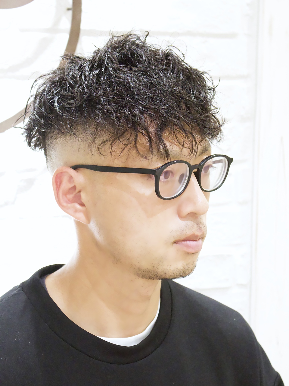 前下がりダウンバングハイフェード