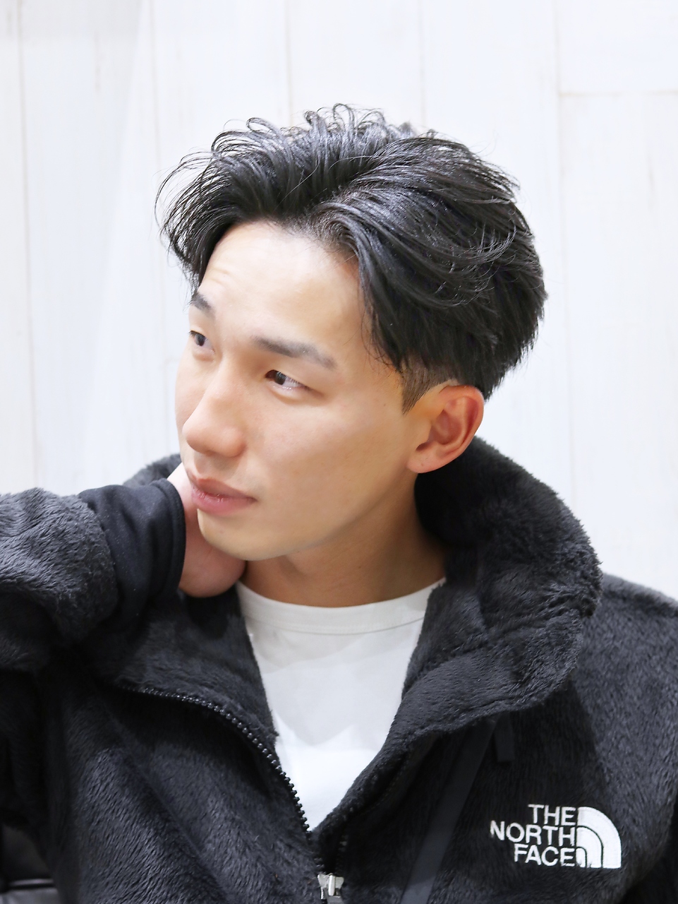 【ヨシザワ横浜】20代30代ナチュラル韓国風パーマ刈り上げ