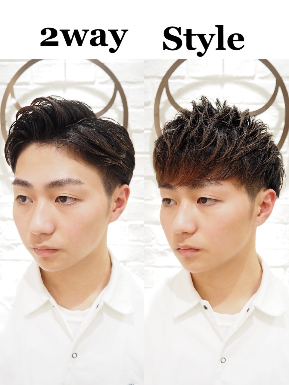 2wayビジカジツーブロックリバース&マッシュメンズショート