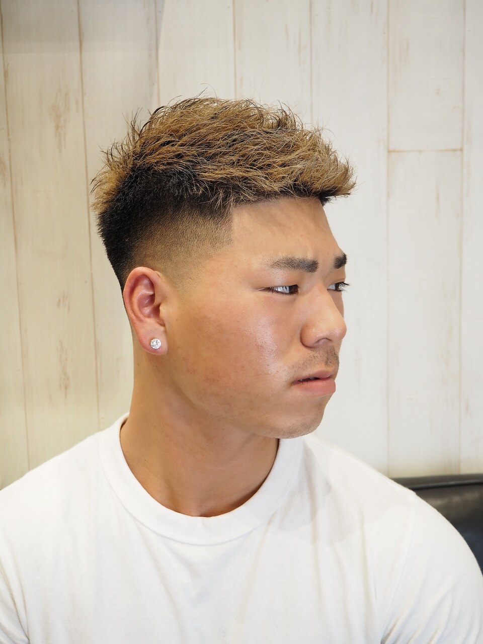 フェザーリバースショート/ジェットモヒカンスキンフェード