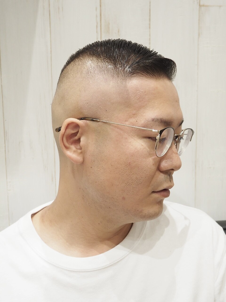 クラシックバーバーサイドパートスキンすぎるフェード